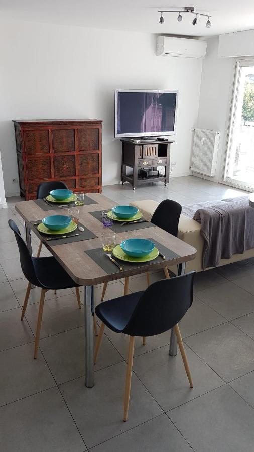 Tres Beau 3 Pieces Spacieux Lumineux Et Climatise نيس المظهر الخارجي الصورة
